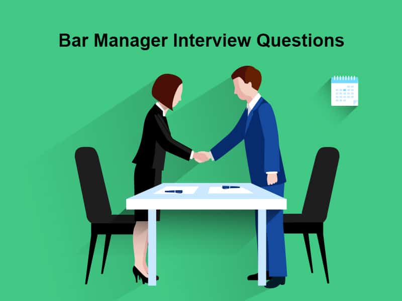 Bar Manager Interview Questions