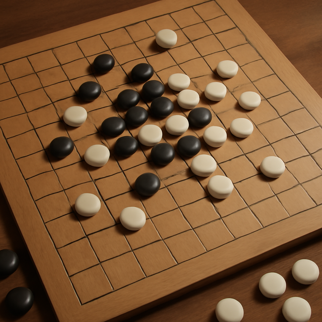 Gomoku illustration