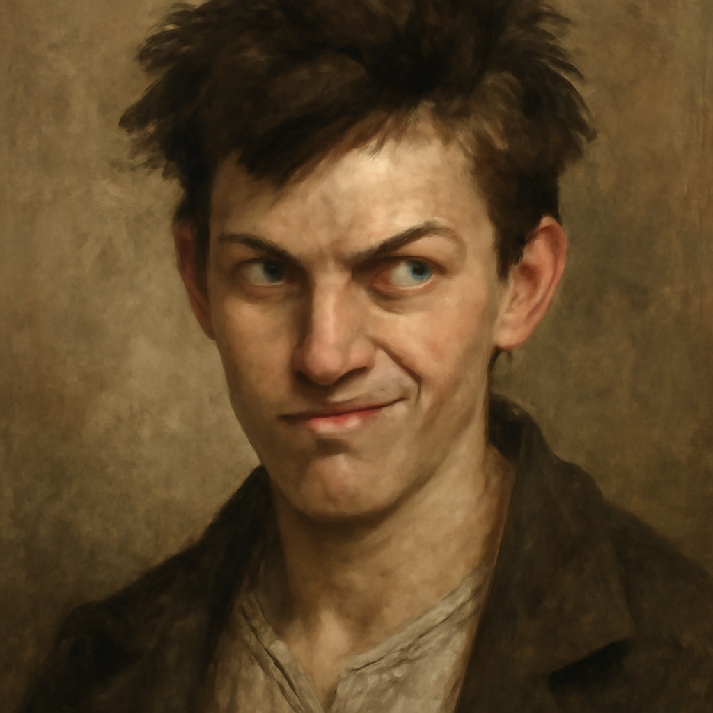 Impudent illustration