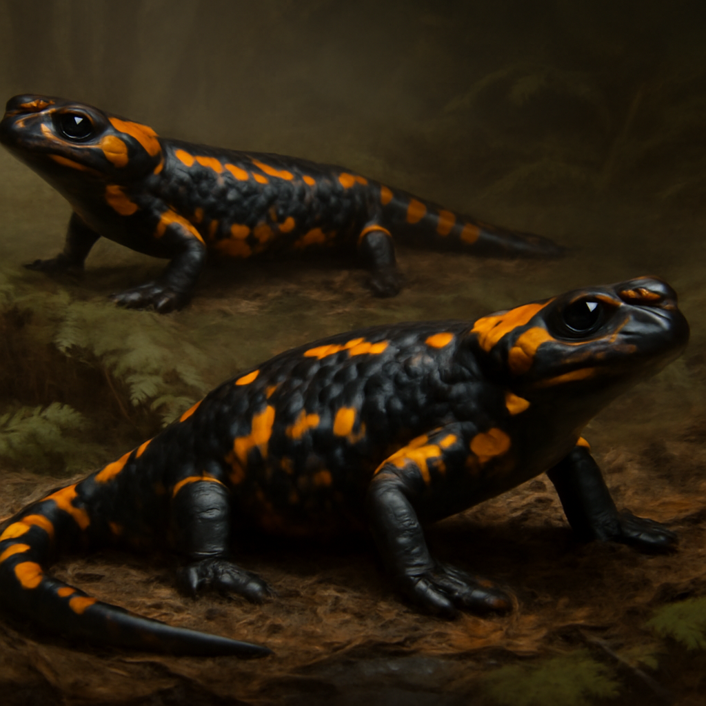 Salamanders illustration