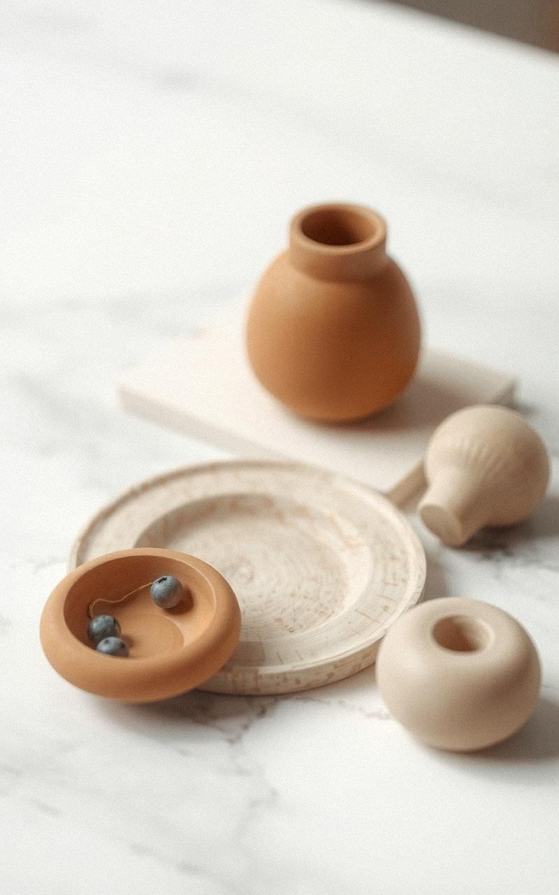 Elegant Air-Dry Clay Ring Dishes