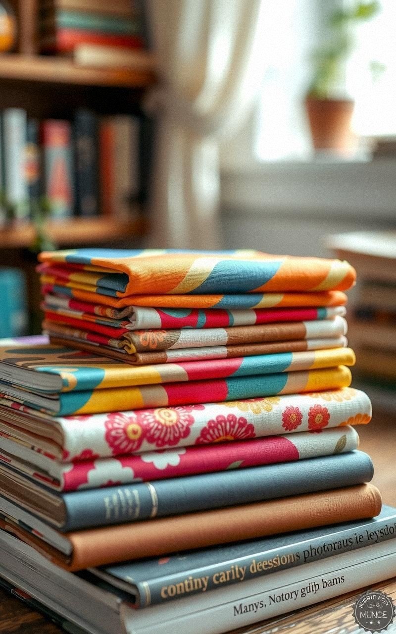 Fabric Scrap Book Covers to Protect Your Reads