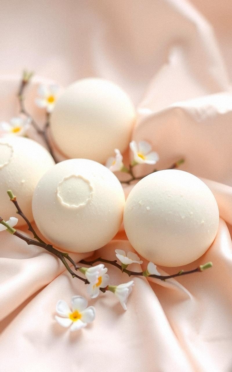 Jasmine Bath Bomb for Elegant Floral Bliss
