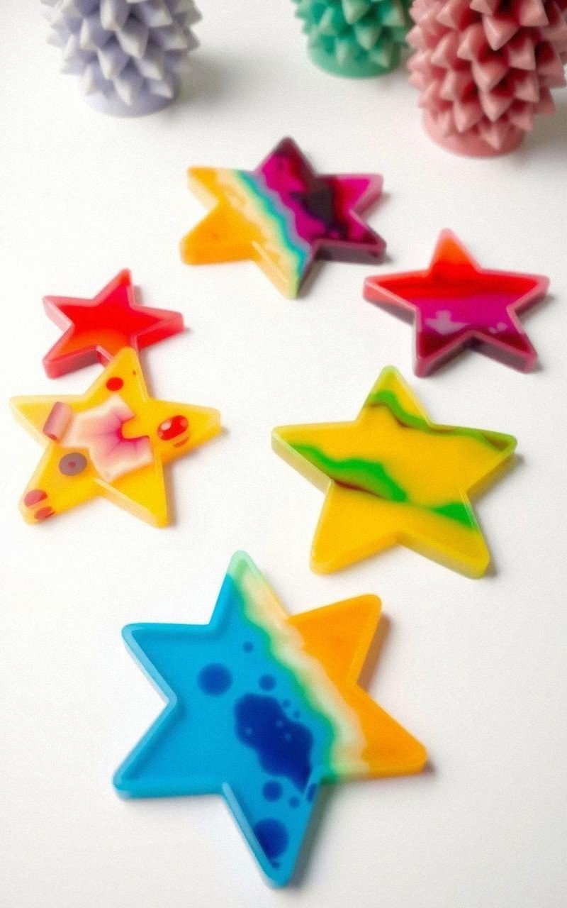 Silicone Molded Coasters with Custom Shapes