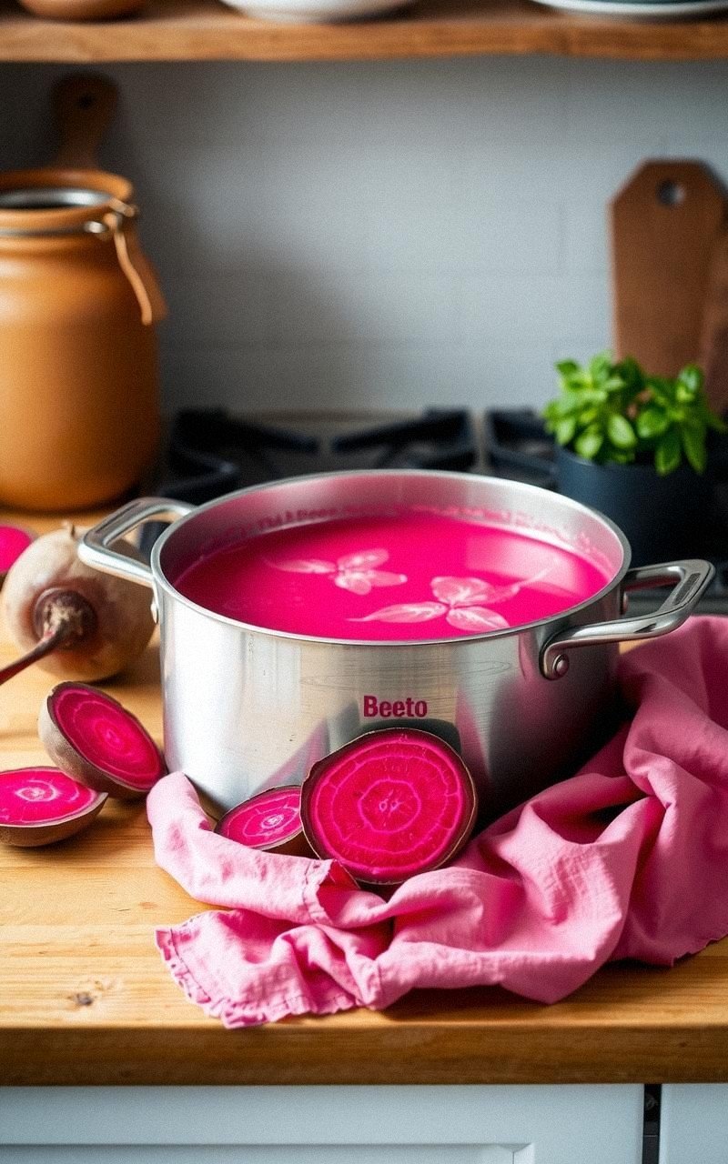 Achieving Soft Pinks With Beetroot Dyeing