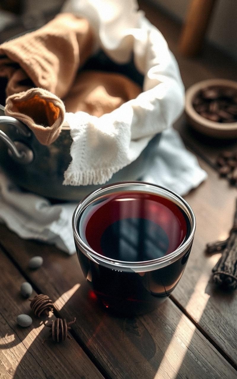 Golden Browns From Black Tea Dyeing Technique