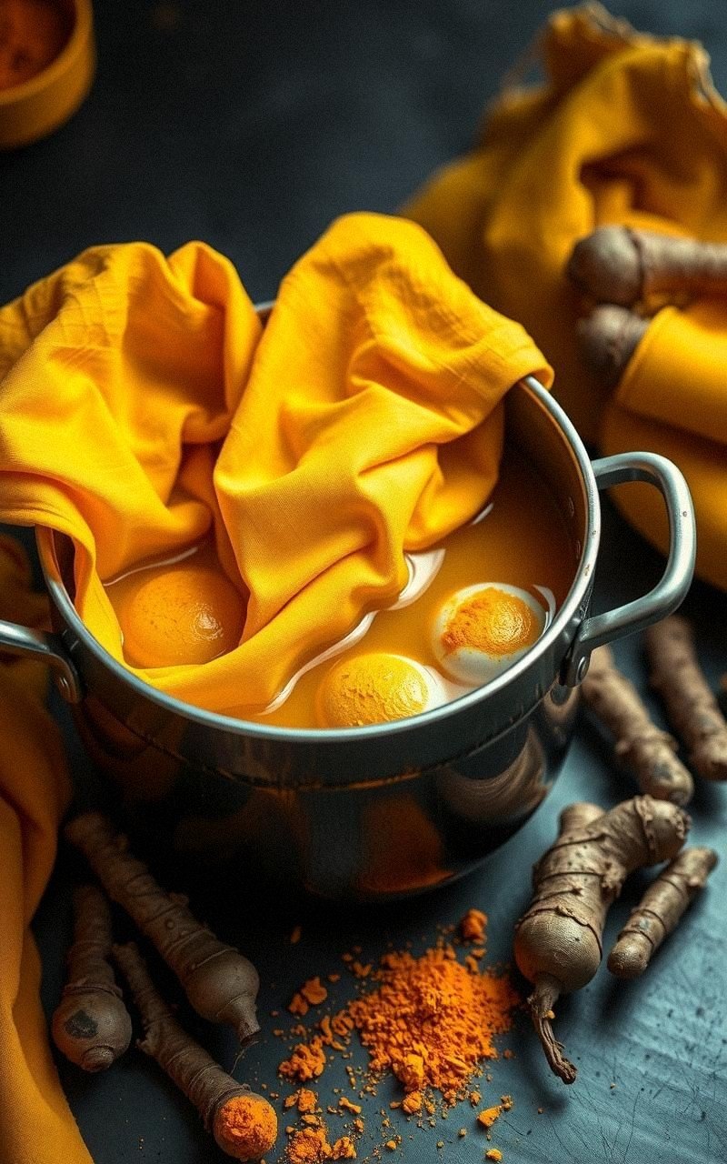Using Turmeric Powder For Bright Yellow Shades