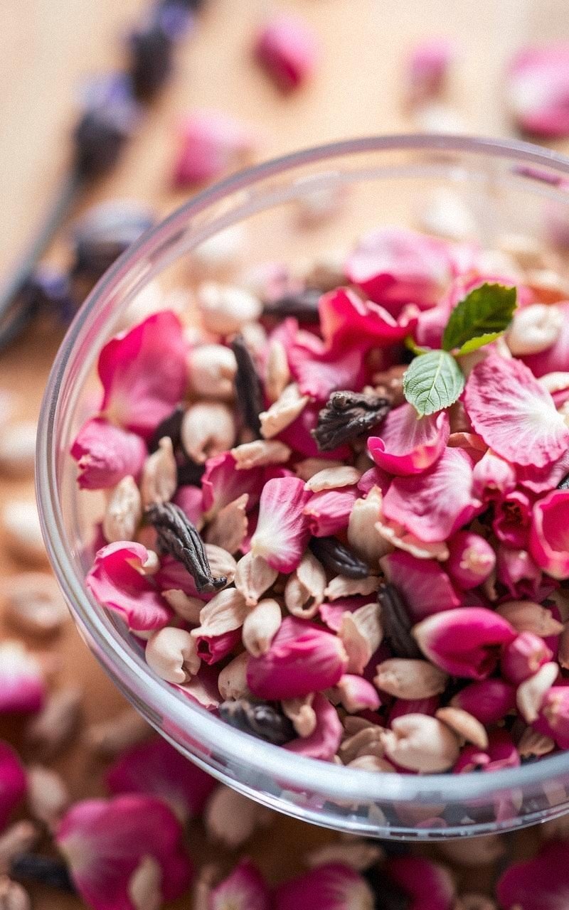 Delightful Rose and Vanilla Bean Potpourri