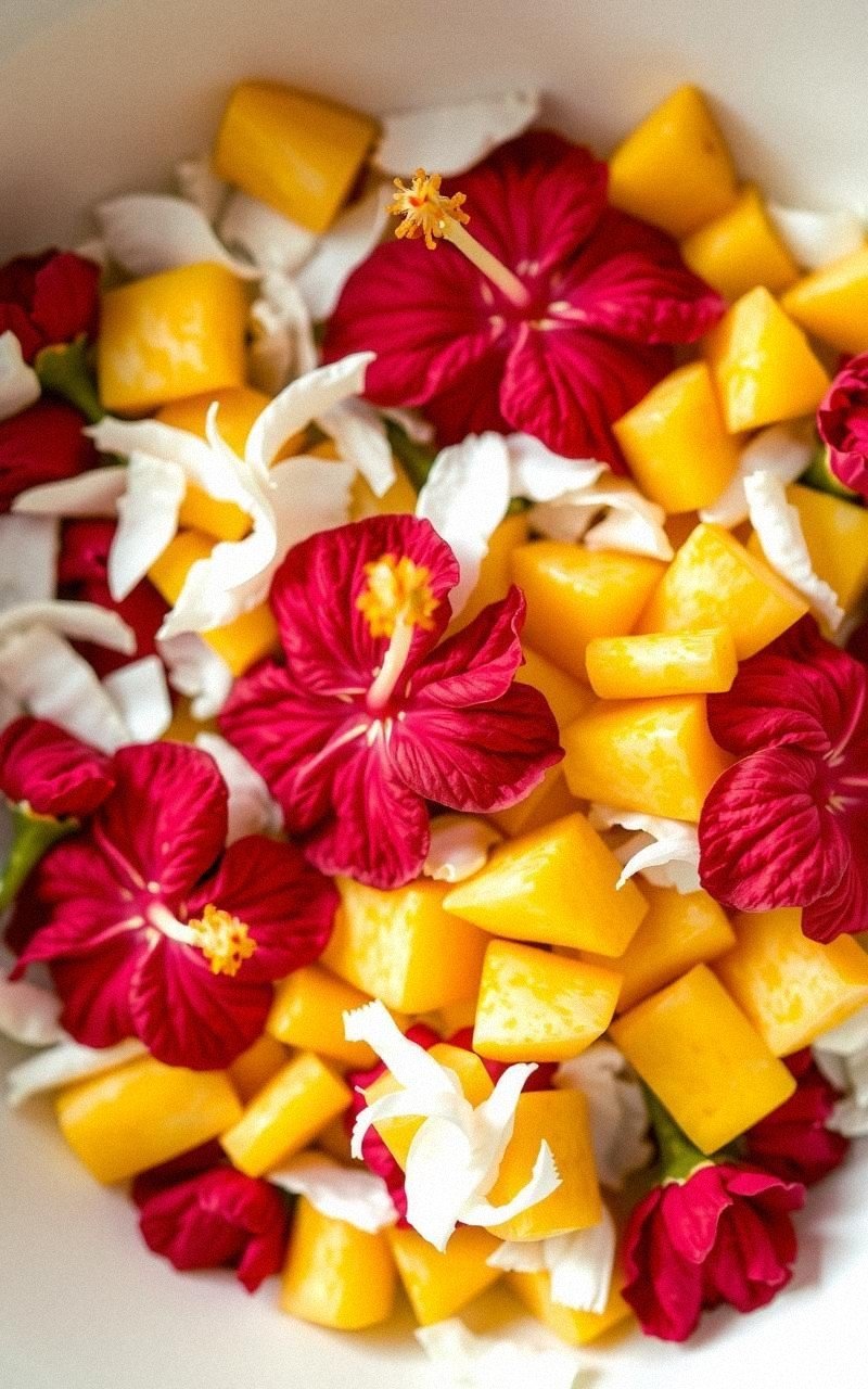 Tropical Hibiscus and Coconut Potpourri Mix