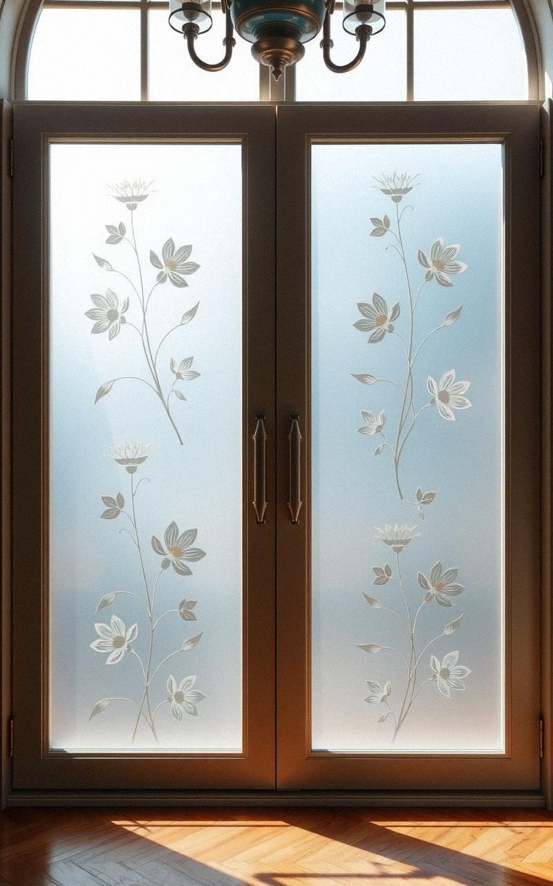 Customize Glassware with Frosted Stencil Patterns