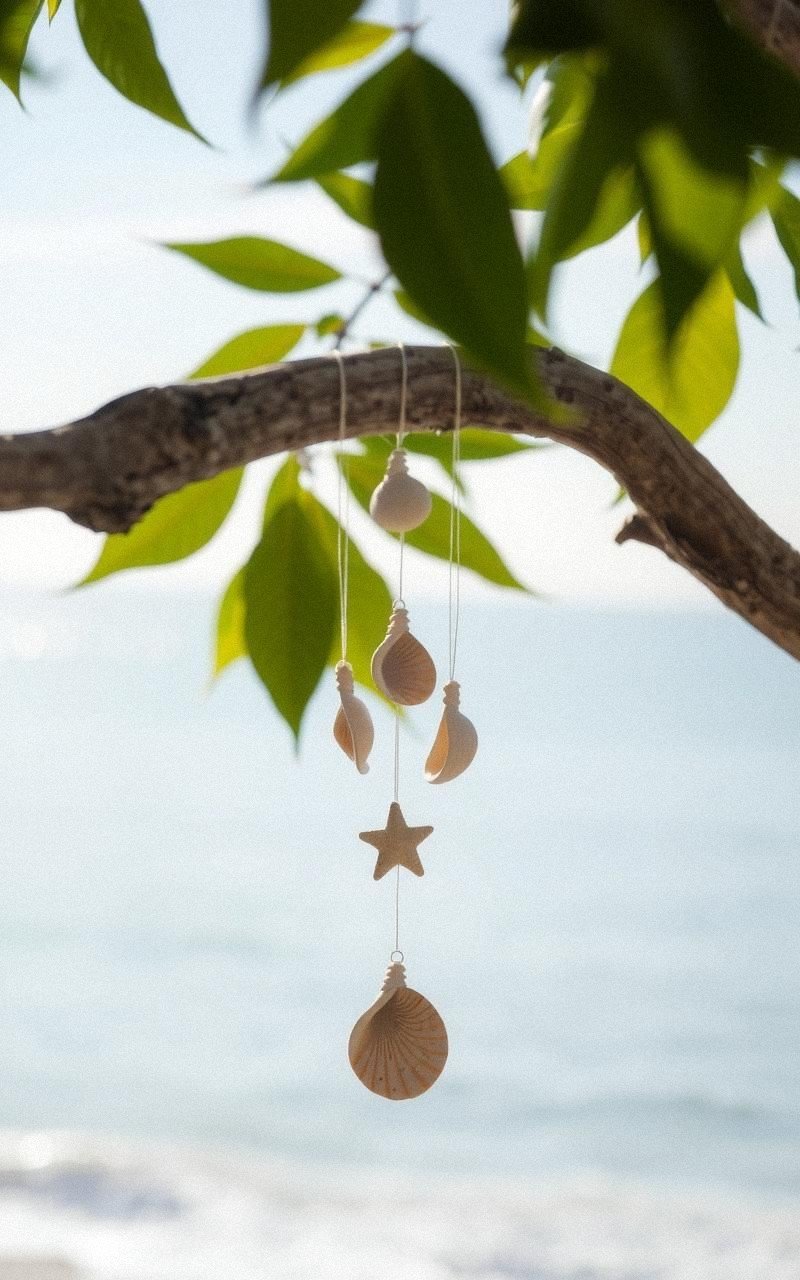 Seashell Wind Chime for Coastal Vibes