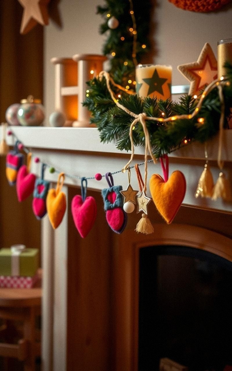 Design Felt Garland For Festive Vibes
