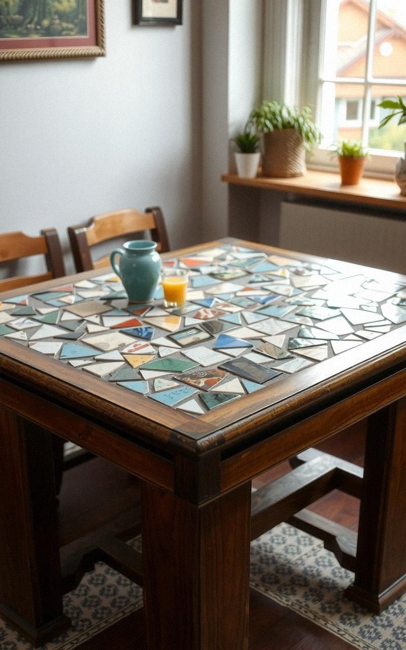 Craft a Mosaic Tabletop for Unique Furniture