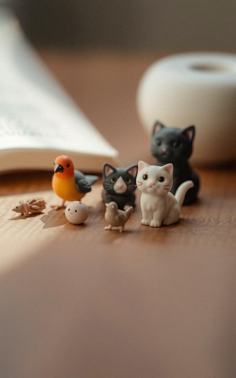 Construct Miniature Polymer Clay Animals