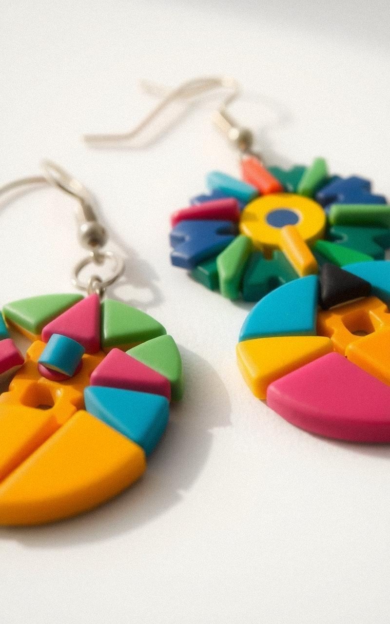 Create Colorful Polymer Clay Earrings