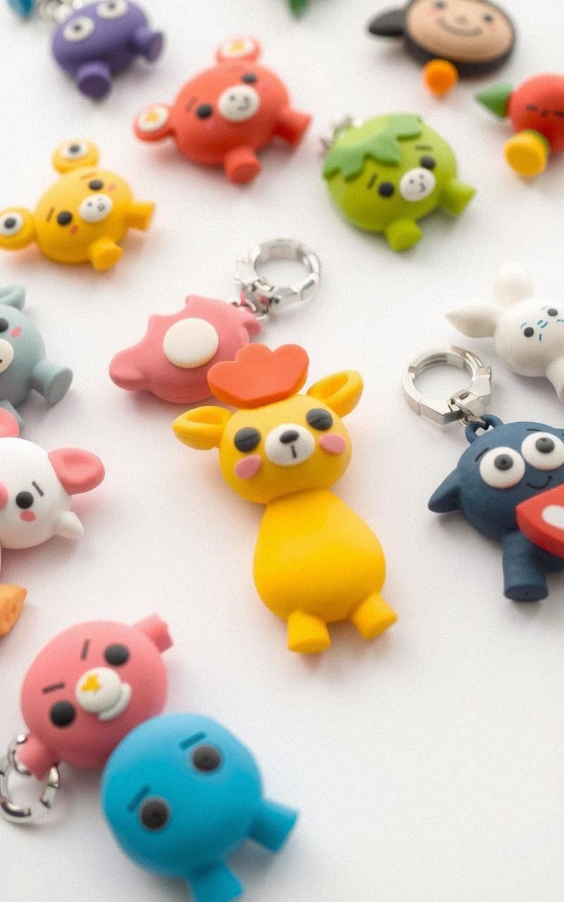 Design Cute Polymer Clay Phone Charms