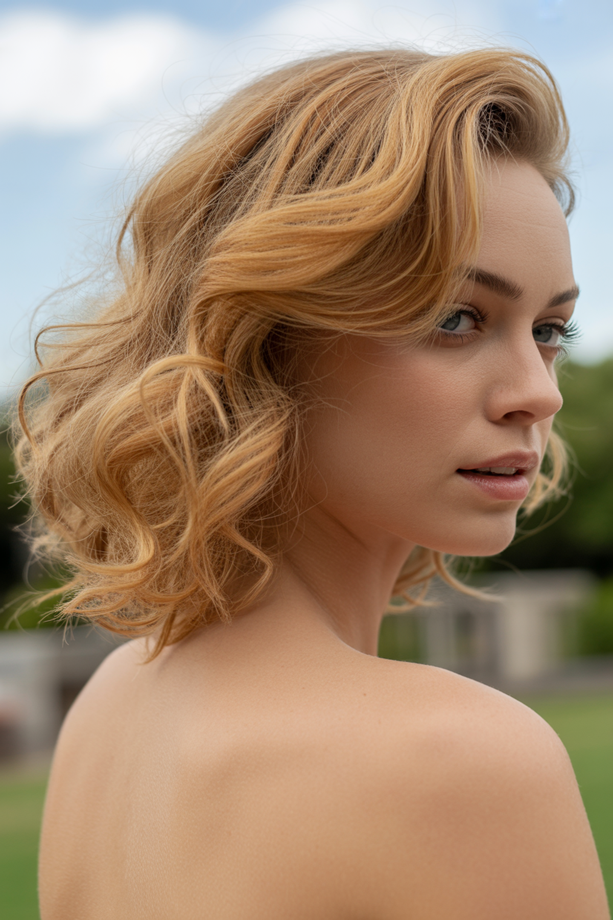 Loose, Tousled Waves For Natural Look