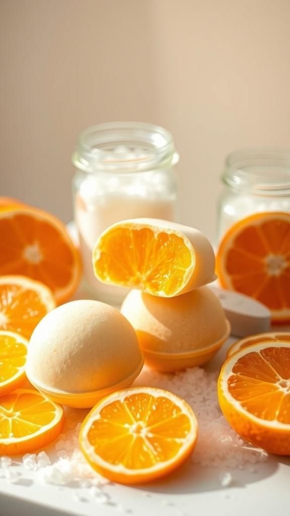 Citrus Sunrise Vitamin C Fizz Bombs