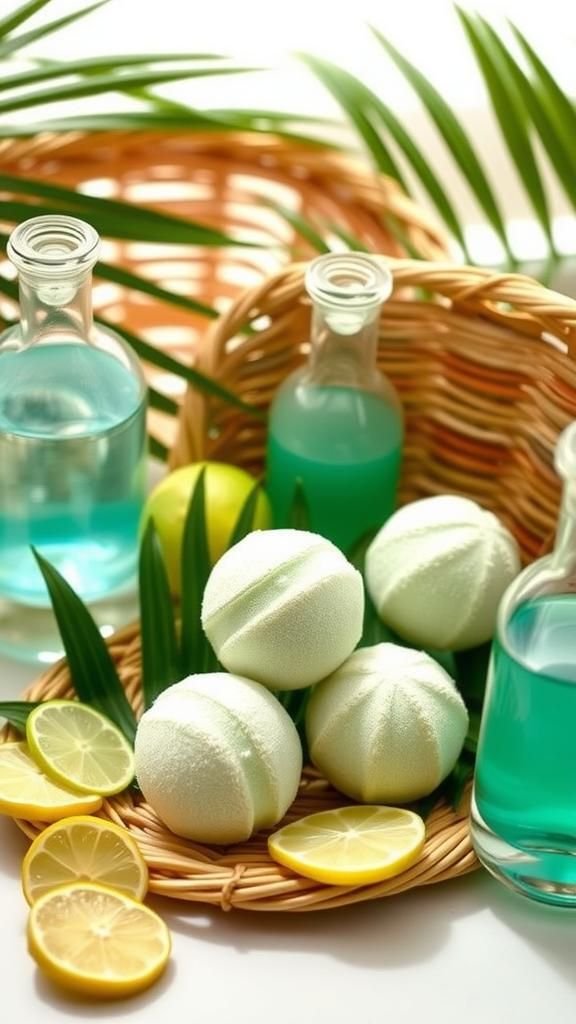 Coconut Lime Poolside Fizz Delights