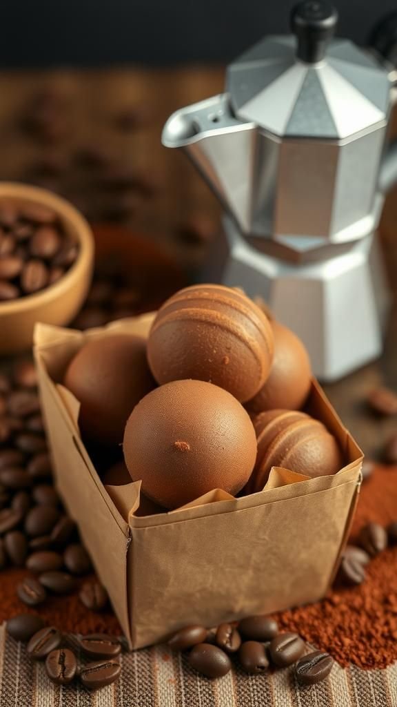 Espresso Mocha Buzz Bath Bomb Truffles