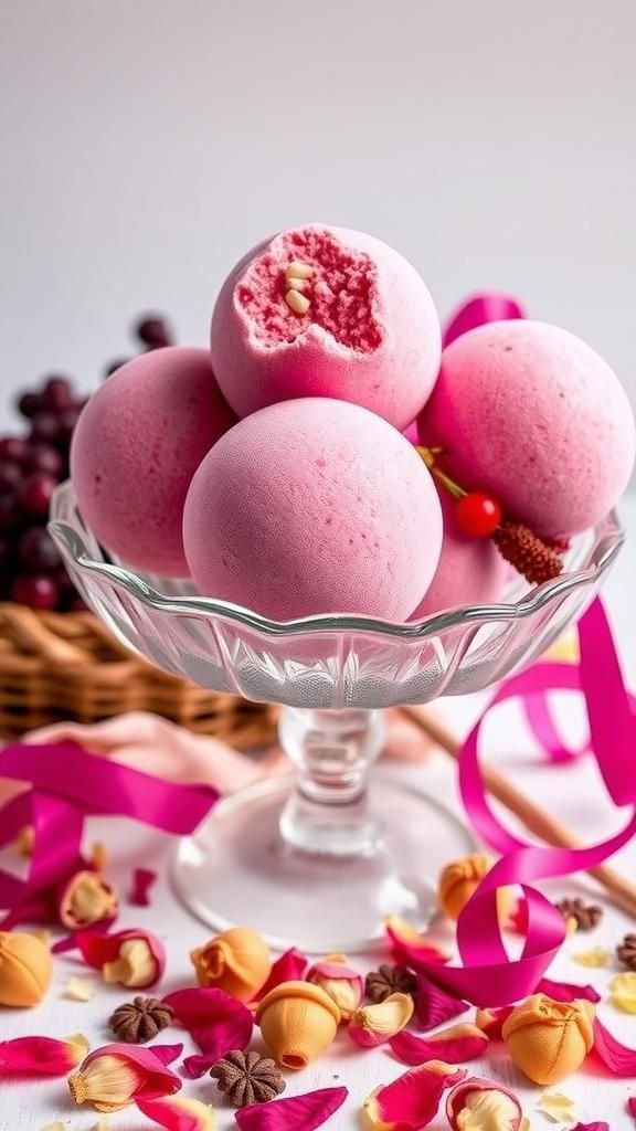 Hibiscus Berry Rosy-Fizz Petal Bombs