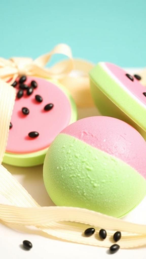 Watermelon Splash Juicy Summer Bath Bombs