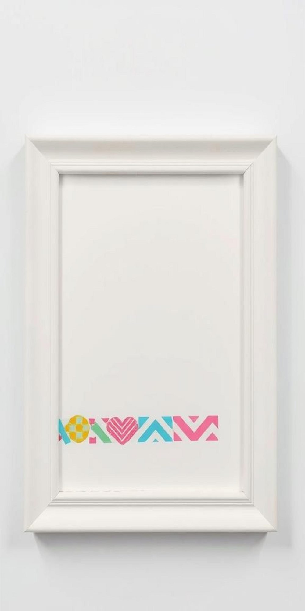 Colorful Washi Tape Frame For Playful Touch