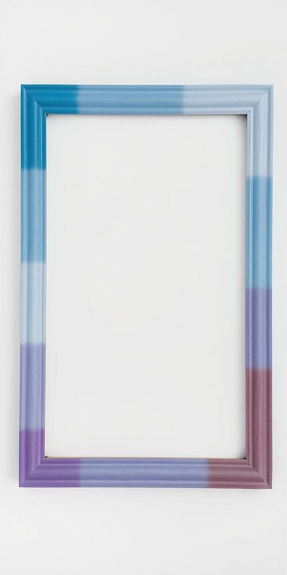 Painted Ombre Frame For Color Gradient Effect