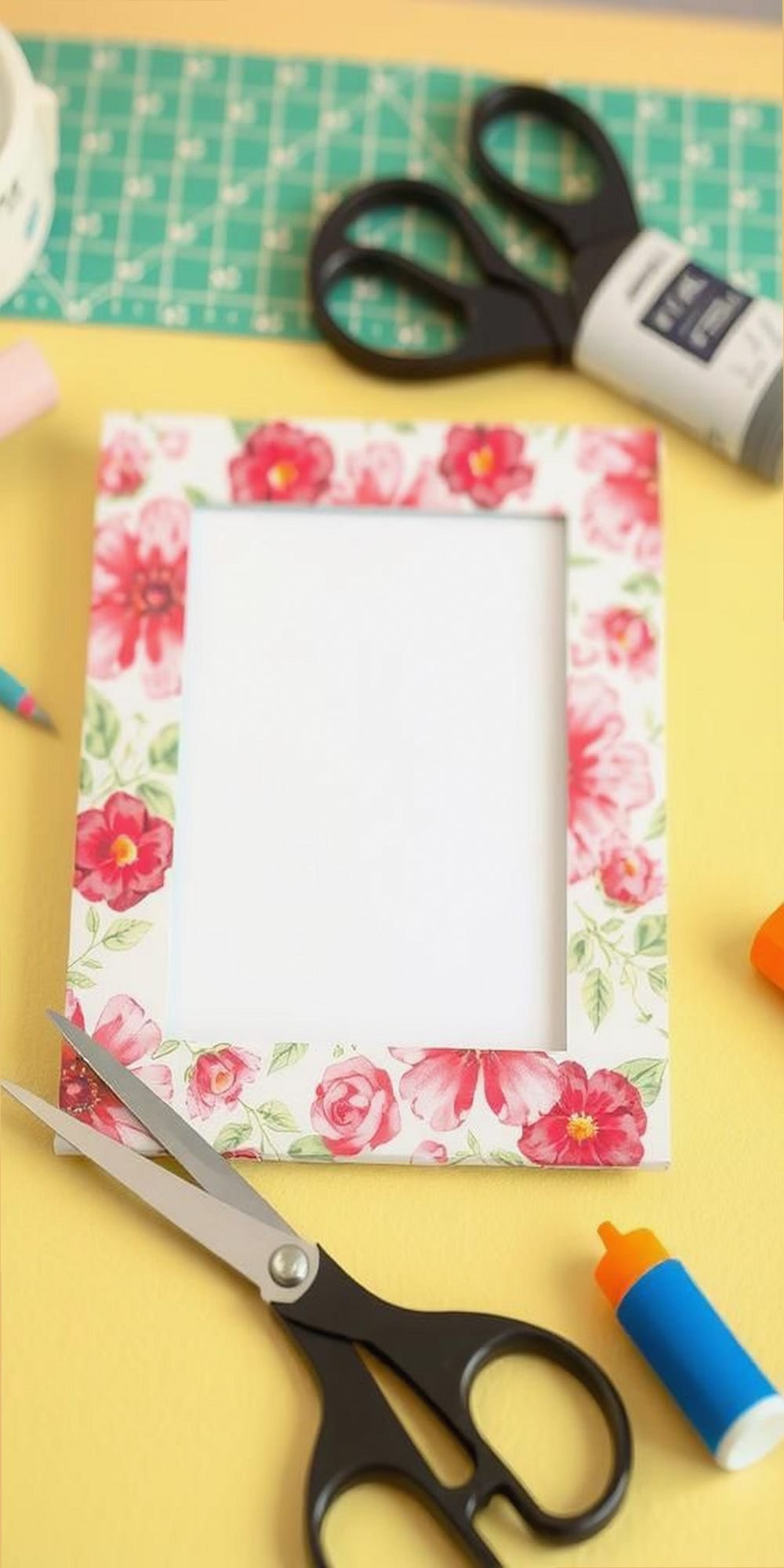 Scrapbook Paper Frame For Pattern Play