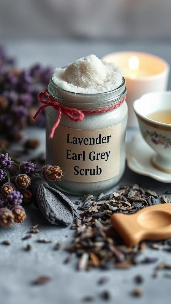 Calming Lavender Earl Grey Sugar Soak Polish