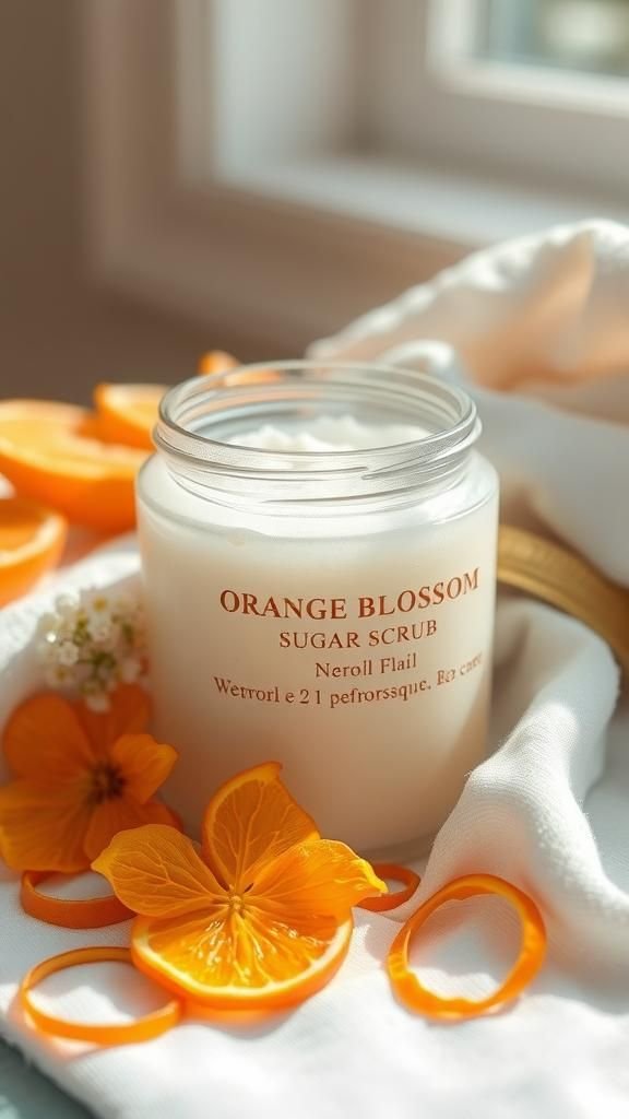 Orange Blossom Neroli Sugar Sunshine Scrub