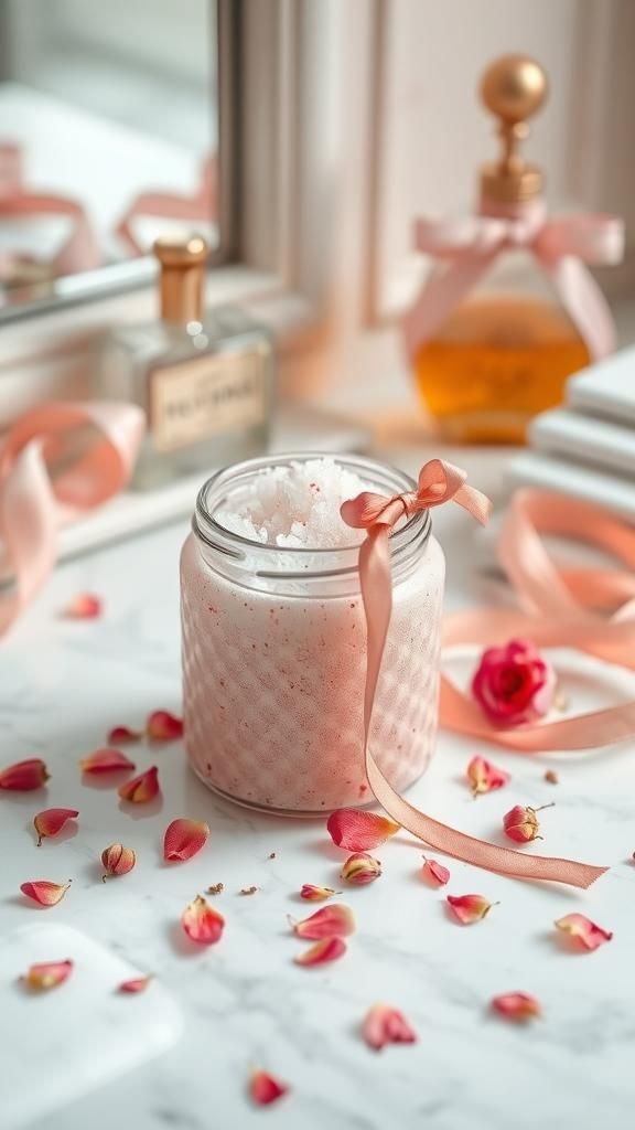 Rose Petal Pink Sugar Spa Jar Polish