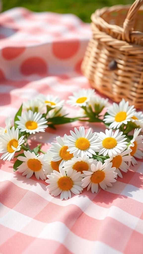 Daisy Chain Nostalgia Flower Crown For Spring Days