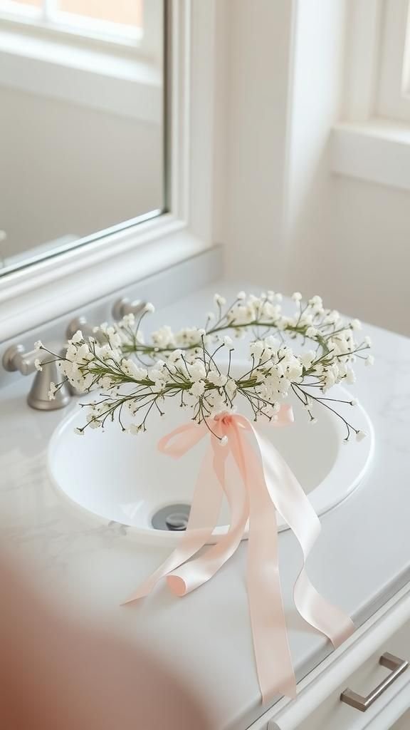 Whisper-Light Baby’s Breath Halo For Soft Romance
