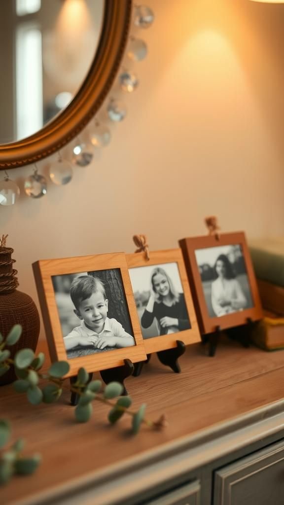 Vintage Photo Transfer Wood Keepsake Plaques
