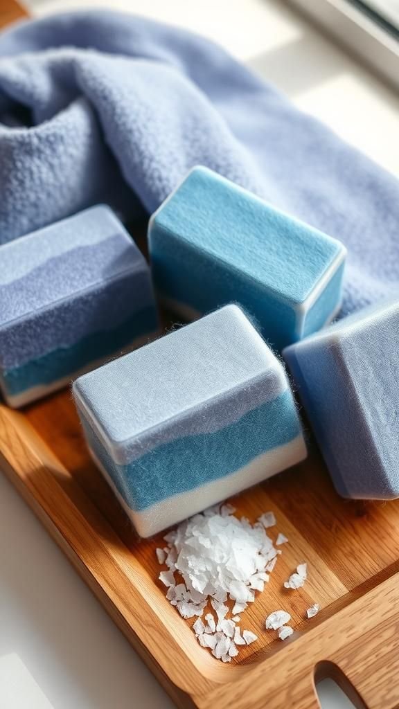 Scented Felted Soap With Gentle Exfoliation