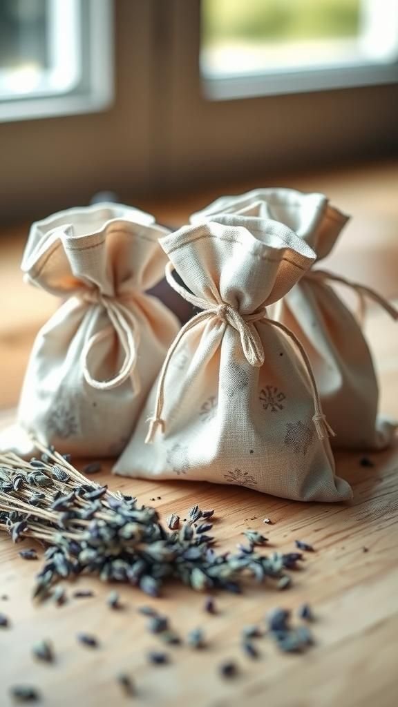 Scented Lavender Sachets From Pretty Cotton Offcuts