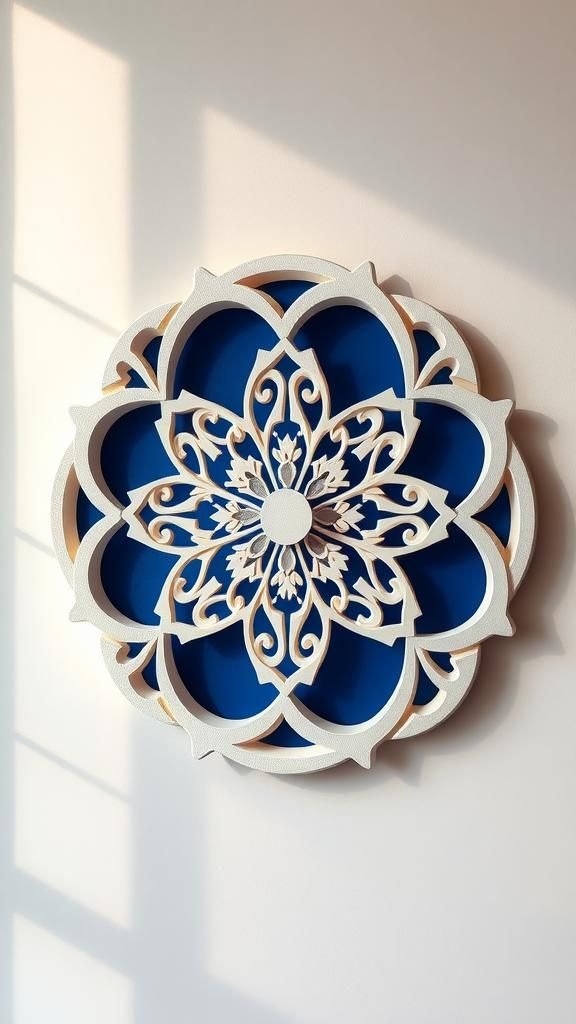 Architectural Rose Window Rosette For Walls