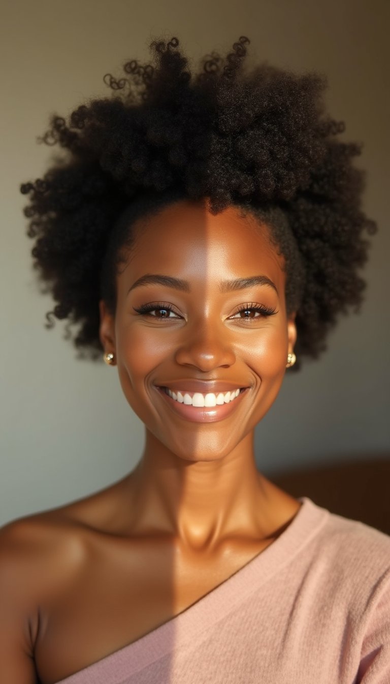 High Puff Crown With Defined Edges