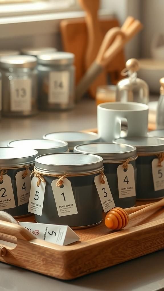 Tea Tins And Sachets Advent For Slow Mornings