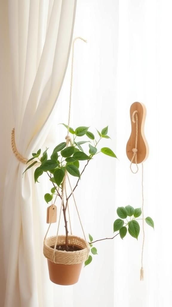 Recycled Glass Bead Loop With Linen Cord