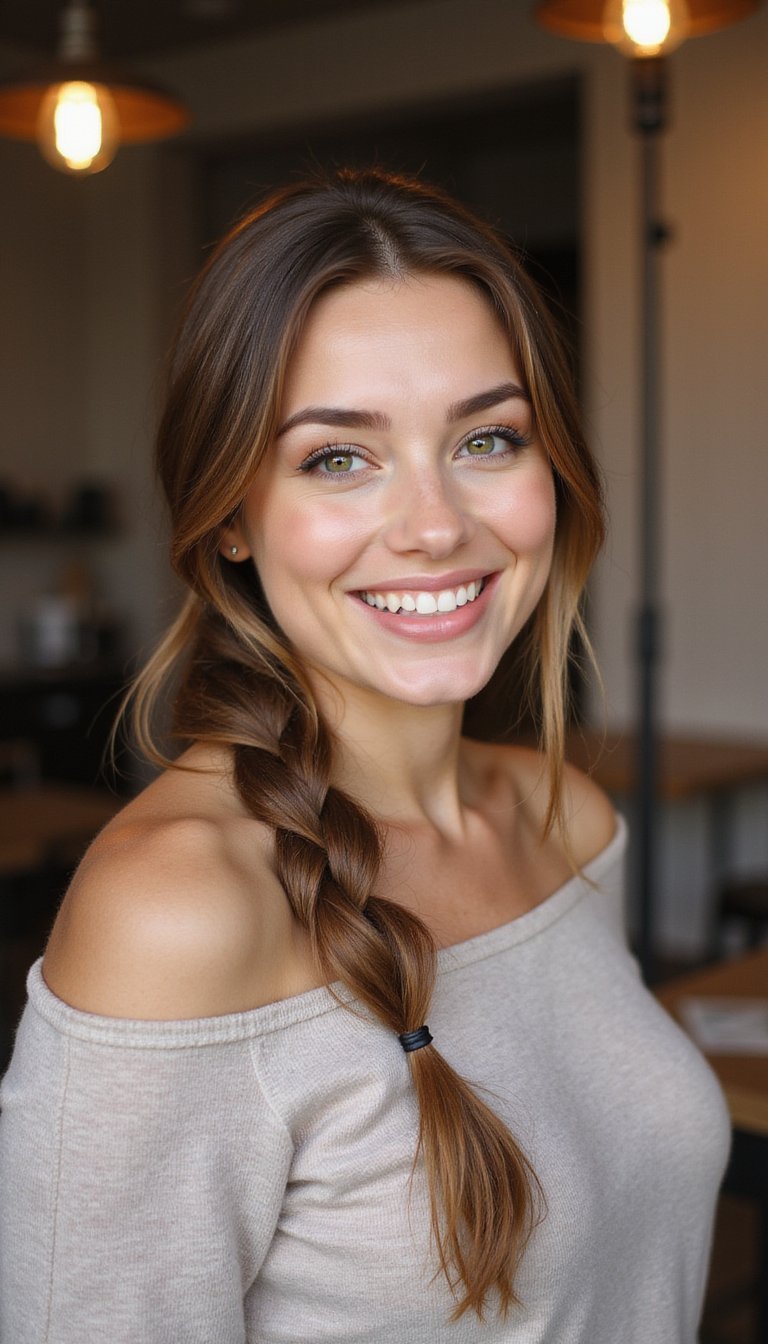 Dutch Feather Braid Pushed For Raised Texture