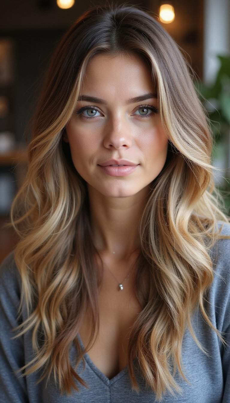 Layered Blowout To Enhance Natural Movement