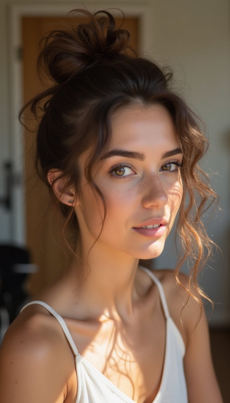 Playful Messy Blowout With Root Lift And Texture