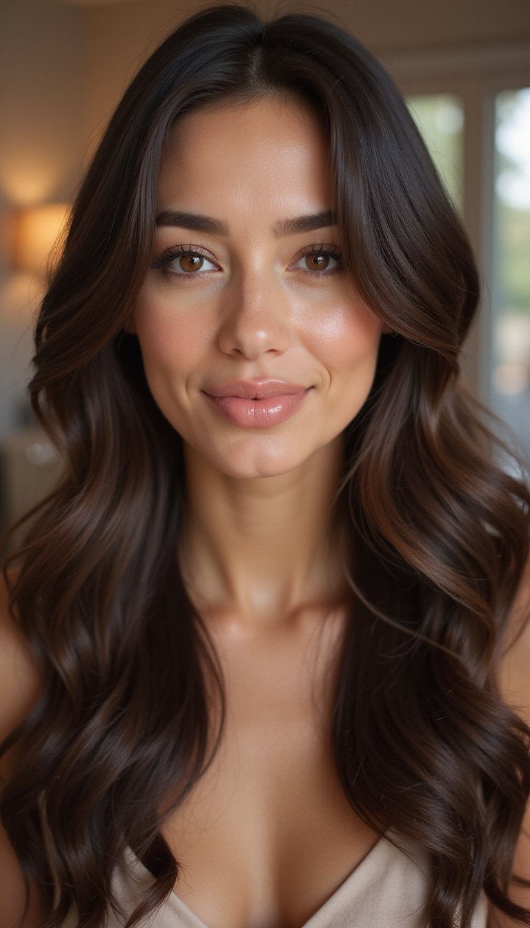 Thick Hair Blowout That Tames Heaviness And Bounces