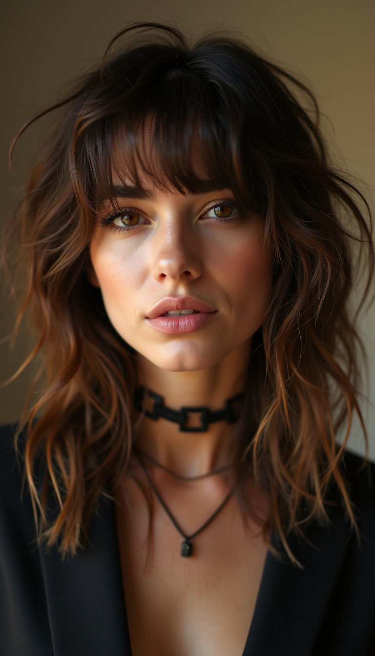 Edgy Choppy Bixie For Modern Vibes