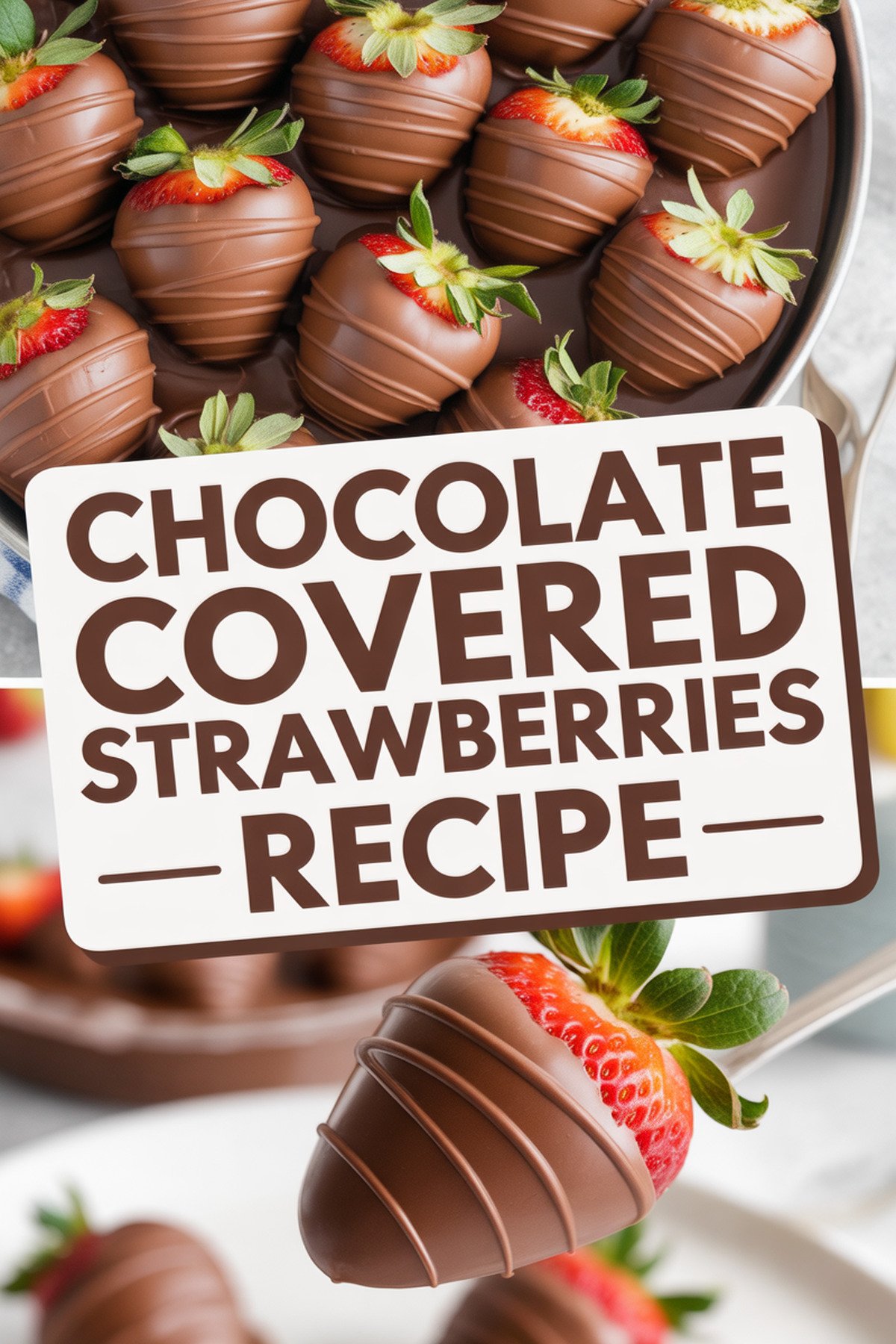 Chocolate Covered Strawberries Recipe recipe idea in stylish layout