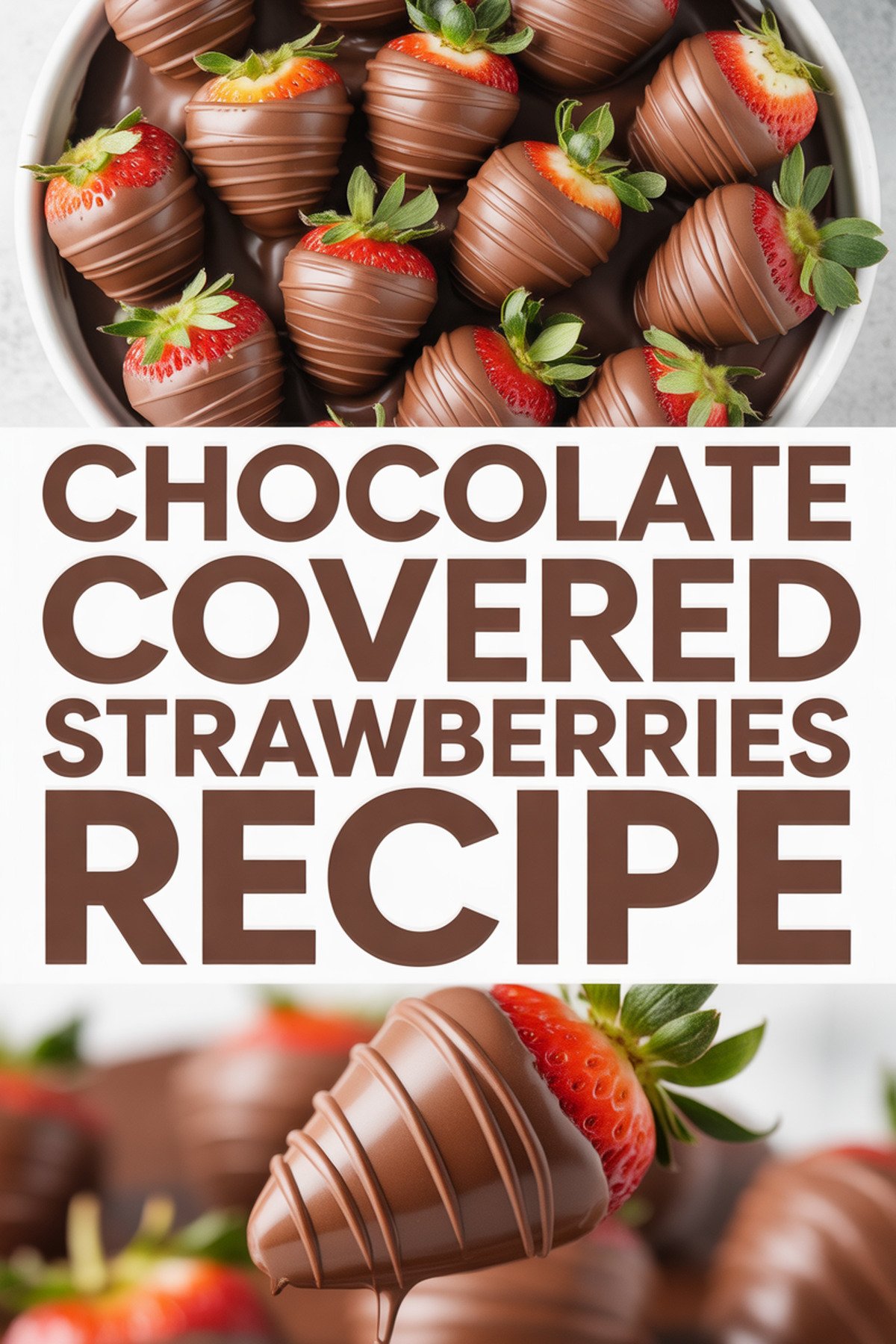 Chocolate Covered Strawberries Recipe recipe idea in stylish layout