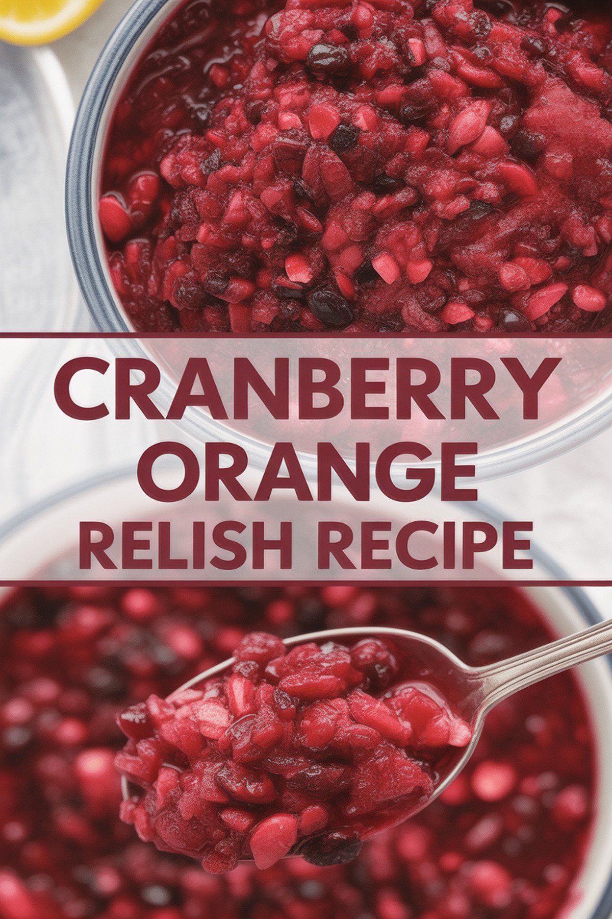 Cranberry Orange Relish Recipe recipe idea in stylish layout