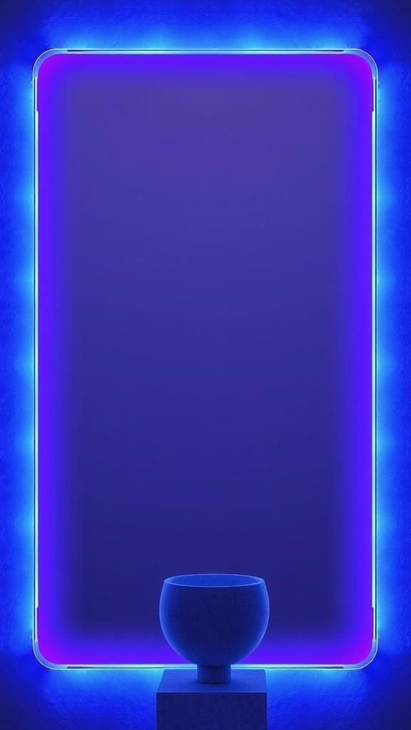 Edge-Lit Acrylic Glow For Neon Modern Drama